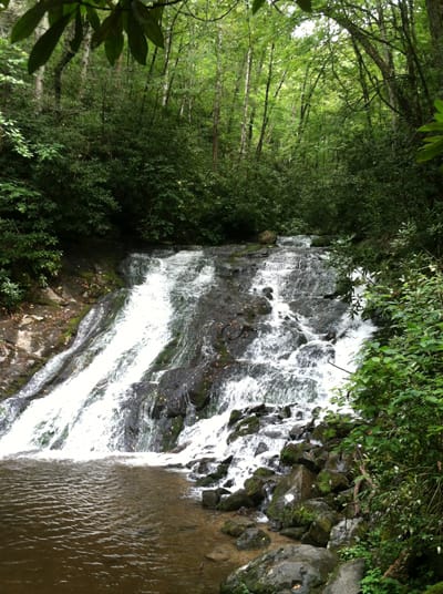 Smoky Mtn waterfall 2