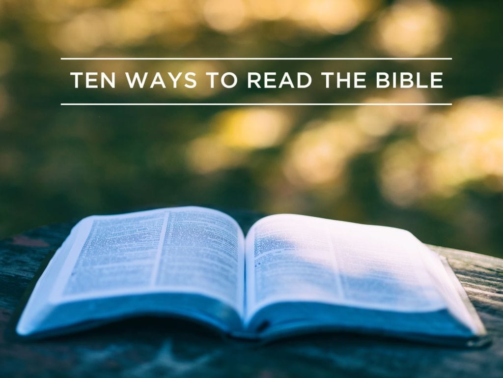 ten ways read bible